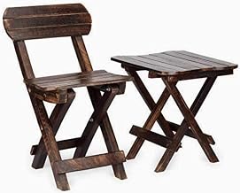Store Antique Folding Chair & Table Set for Kids for Home Decoration Living Room Small Chair and Table Home Decor (Antique 1. Chair & 1. Table)