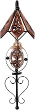 Urban Art Store Wooden Iron Doorbell Wall Hanging with Brass Bell Home Decor