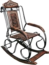 Store Unleash Your Rocking Power with Our Wrought Iron Foldable Rocking Chair – The Ultimate Throne of Relaxation (Multicolour)