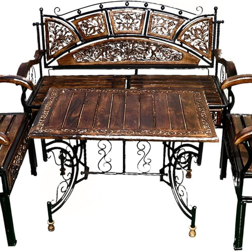 UA URBAN ART Wood & Wrought Iron...