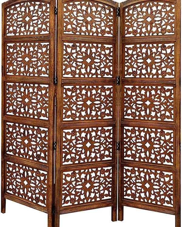 Wooden Room Partition/Screen/Room Divider/Room Separator Traditional Handicrafts 4 Panels